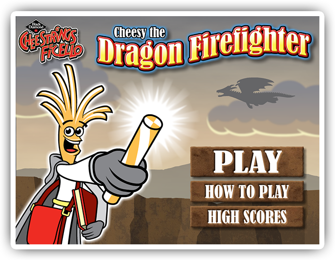 Cheesy the Dragon Firefighter - Play Now!