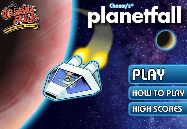 Screenshot of Cheesy's Planetfall Game