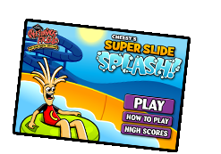 Play Cheesy's Super Slide Splash!